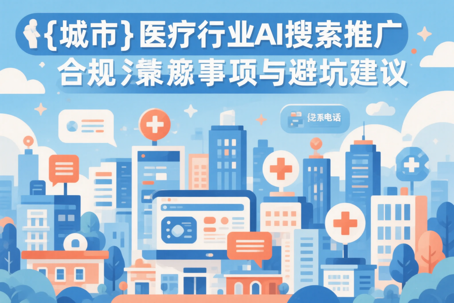 新余医疗行业AI搜索推广合规注意事项与避坑建议