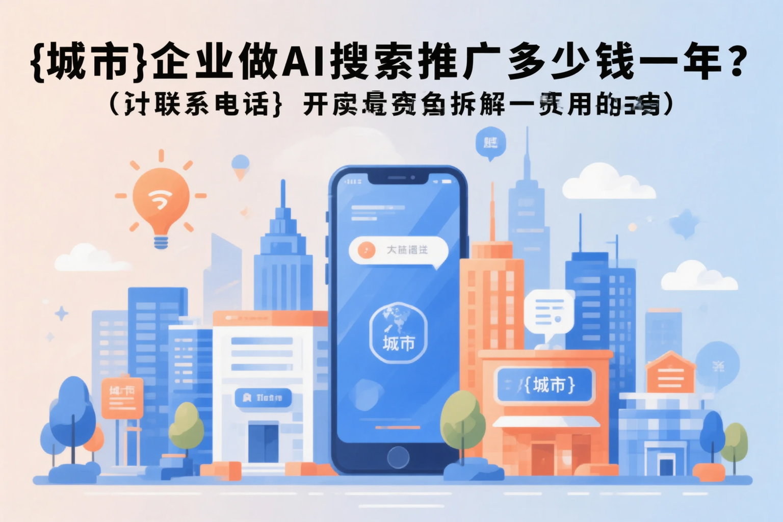 新余企业做AI搜索推广多少钱一年？真实费用拆解