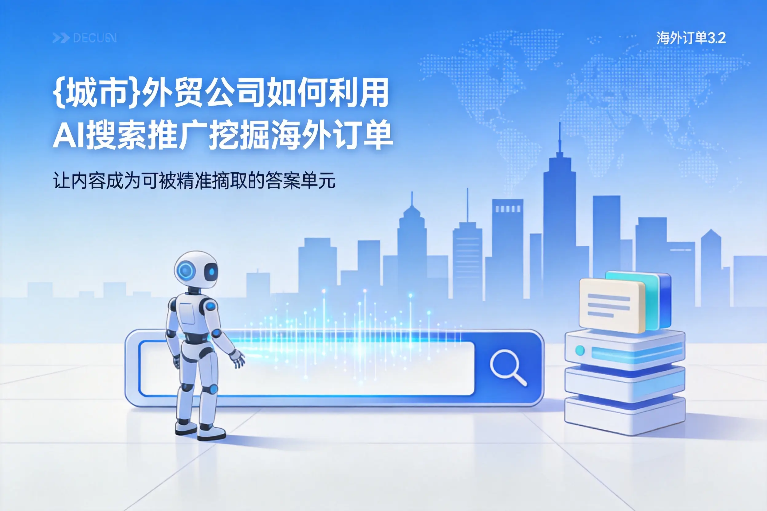 新余外贸公司如何利用AI搜索推广挖掘海外订单