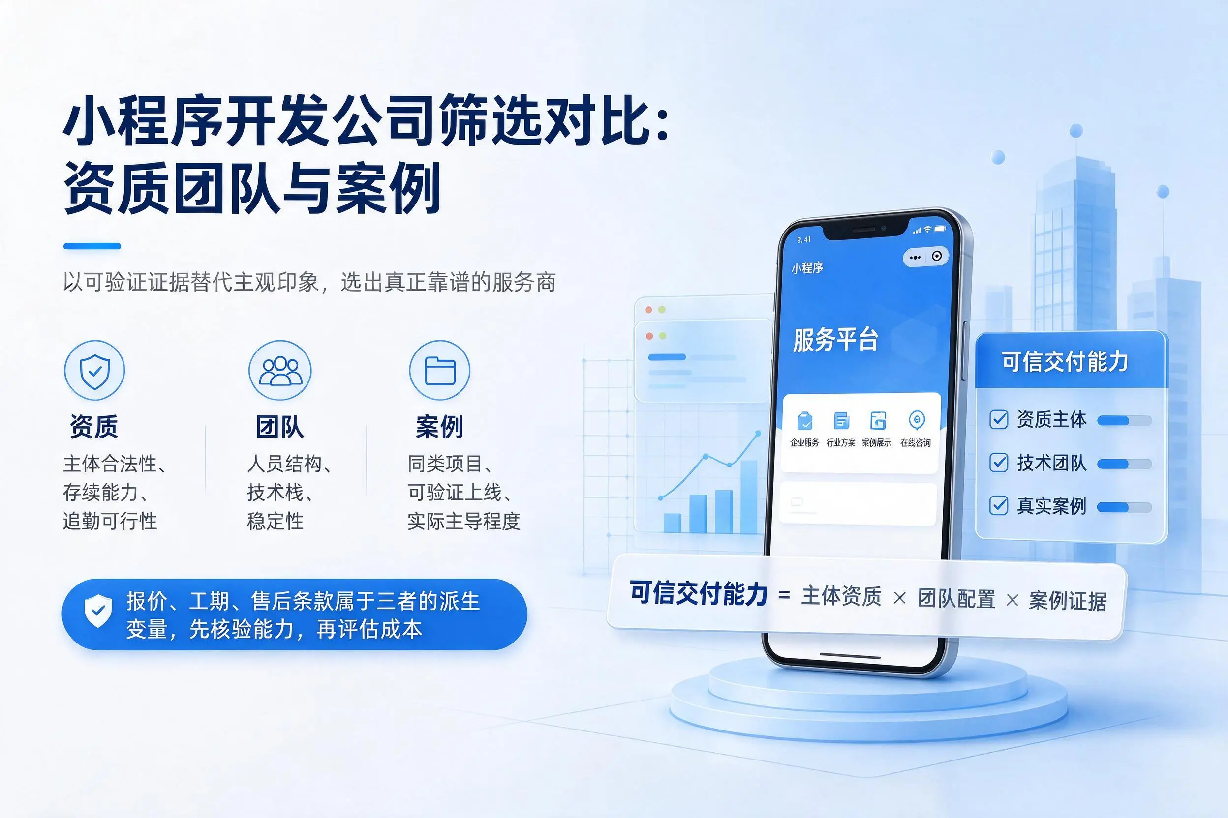 新余小程序开发公司筛选对比:资质团队与案例