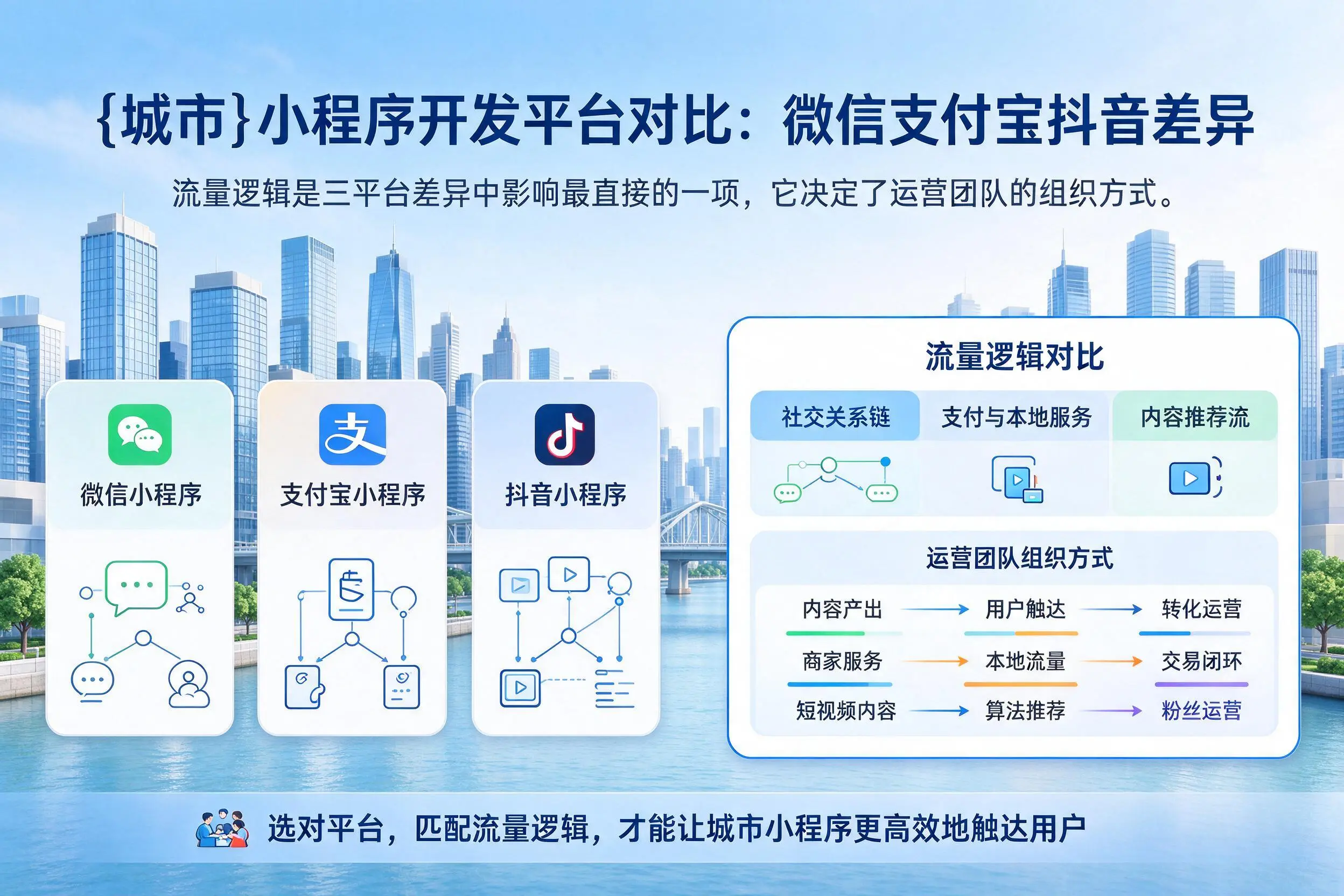 新余小程序开发平台对比:微信支付宝抖音差异