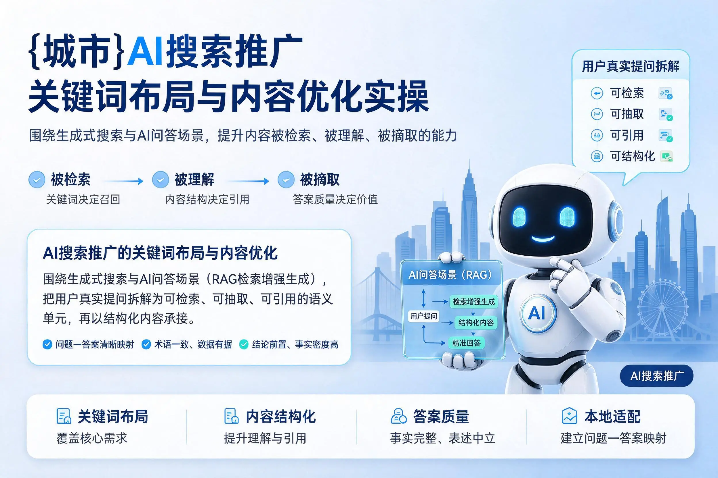 新余AI搜索推广关键词布局与内容优化实操